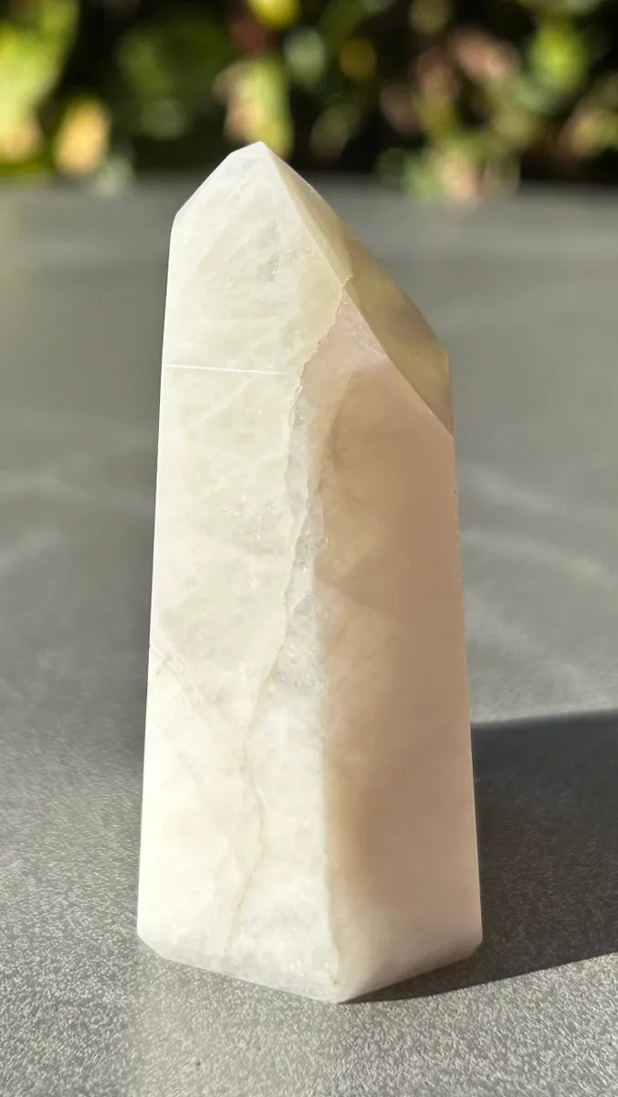 Blue Amblygonite Tower