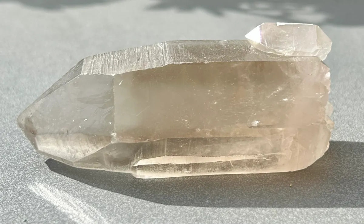 Smokey Lemurian Quartz Point