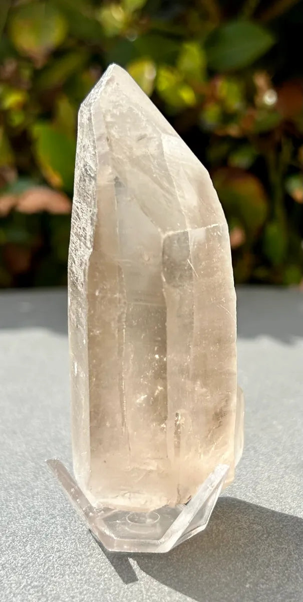 Smokey Lemurian Quartz Point