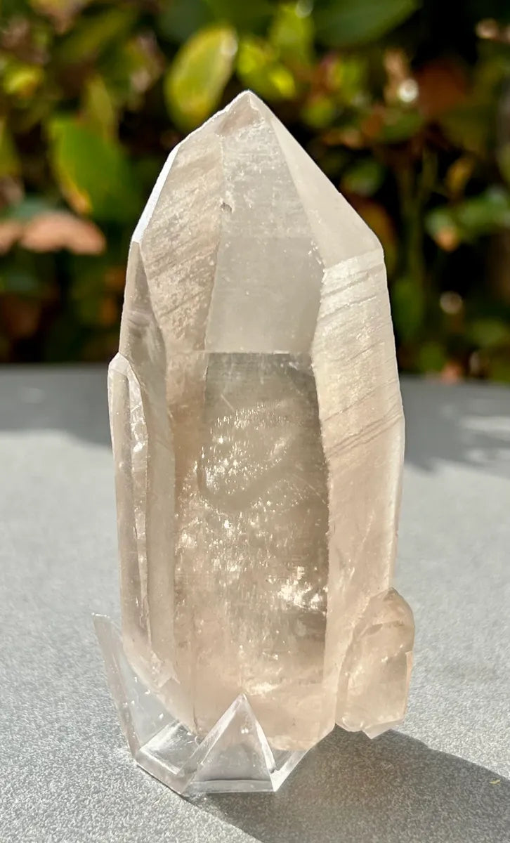 Smokey Lemurian Quartz Point