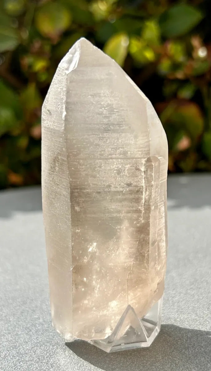 Smokey Lemurian Quartz Point
