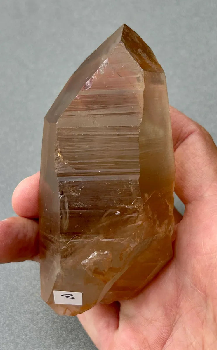 Smokey Lemurian Quartz Point