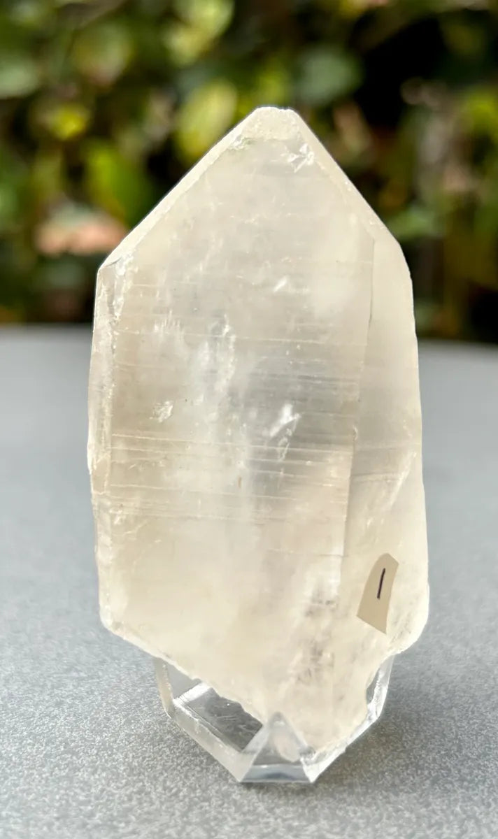 Smokey Lemurian Quartz Point