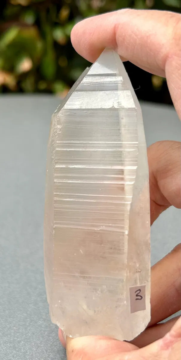 Smokey Lemurian Quartz Point