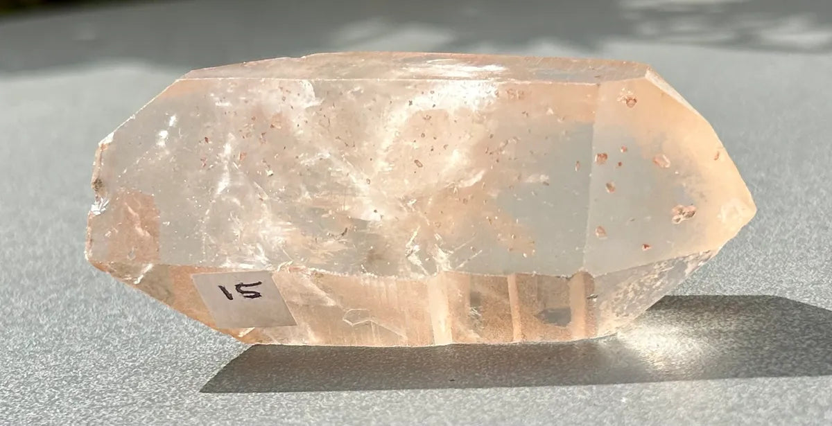 Smokey Lemurian Quartz Point