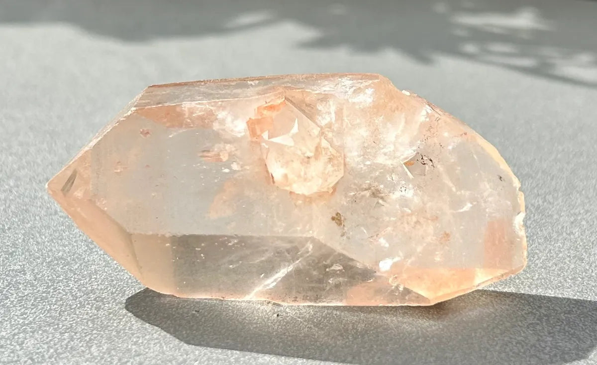Smokey Lemurian Quartz Point