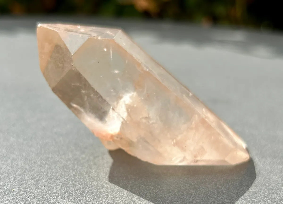 Smokey Lemurian Quartz Point