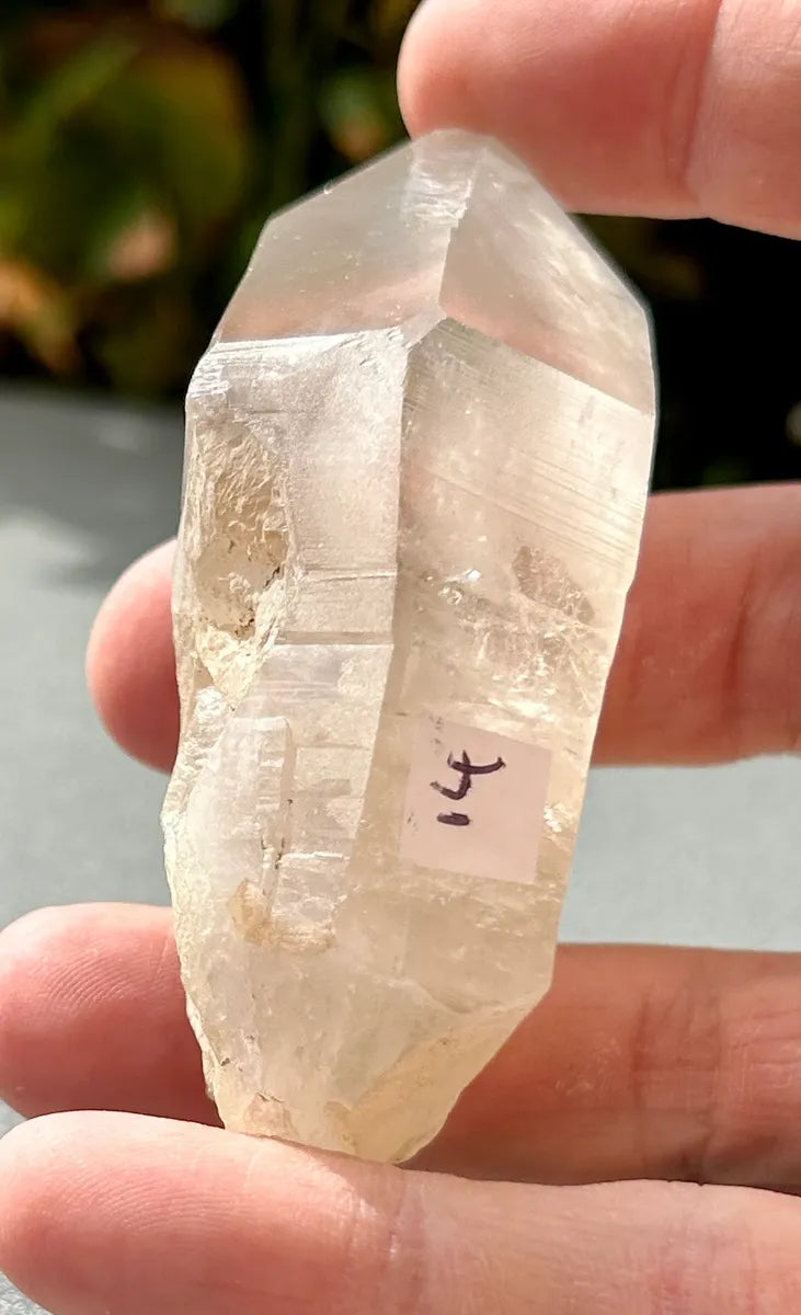 Smokey Lemurian Quartz Point