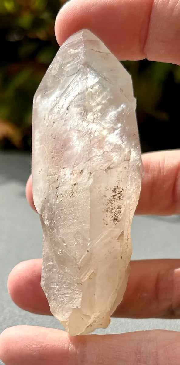 Smokey Lemurian Quartz Point