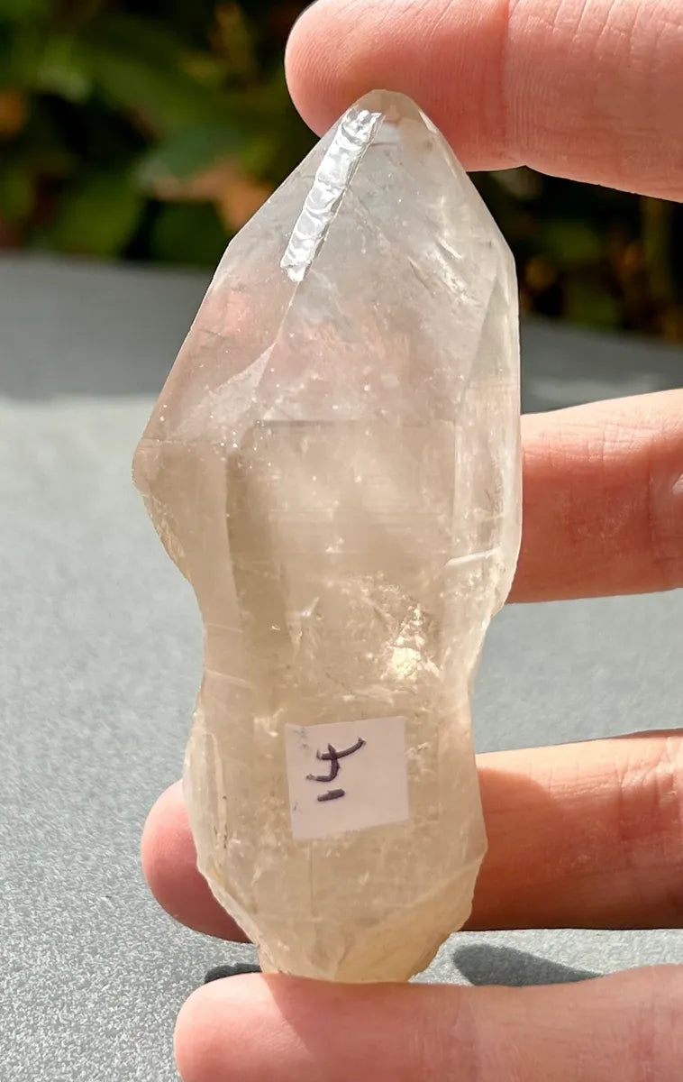 Smokey Lemurian Quartz Point