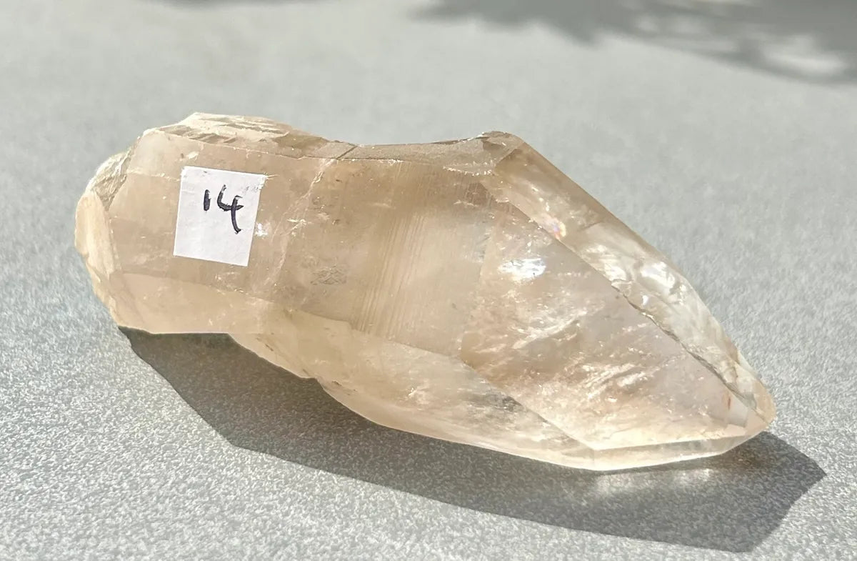 Smokey Lemurian Quartz Point