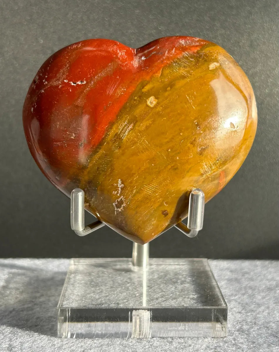 Petrified Wood Heart
