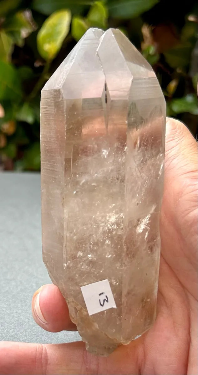 Smokey Lemurian Quartz Point