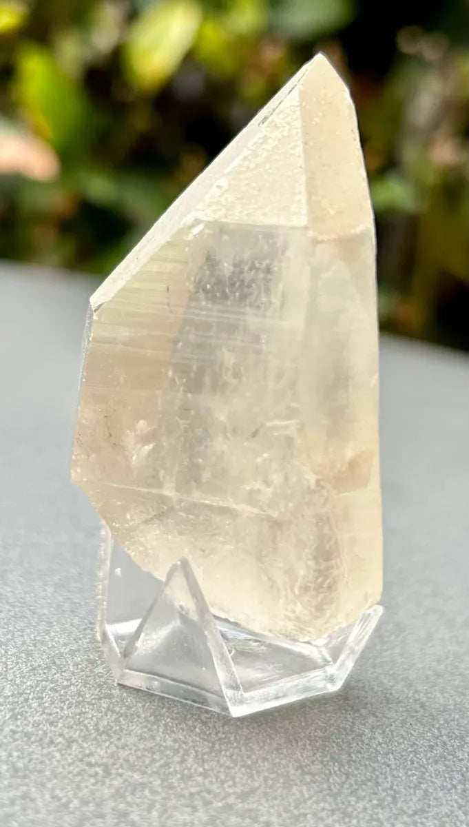 Smokey Lemurian Quartz Point