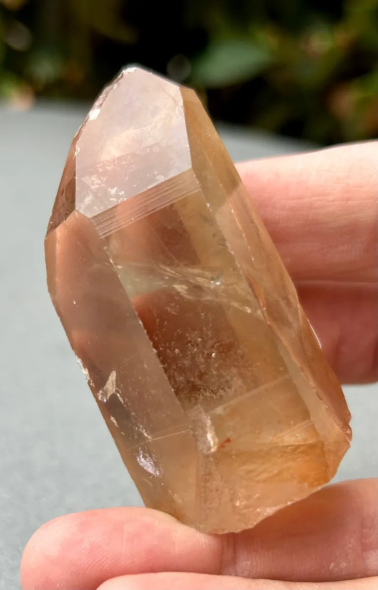 Smokey Lemurian Quartz Point