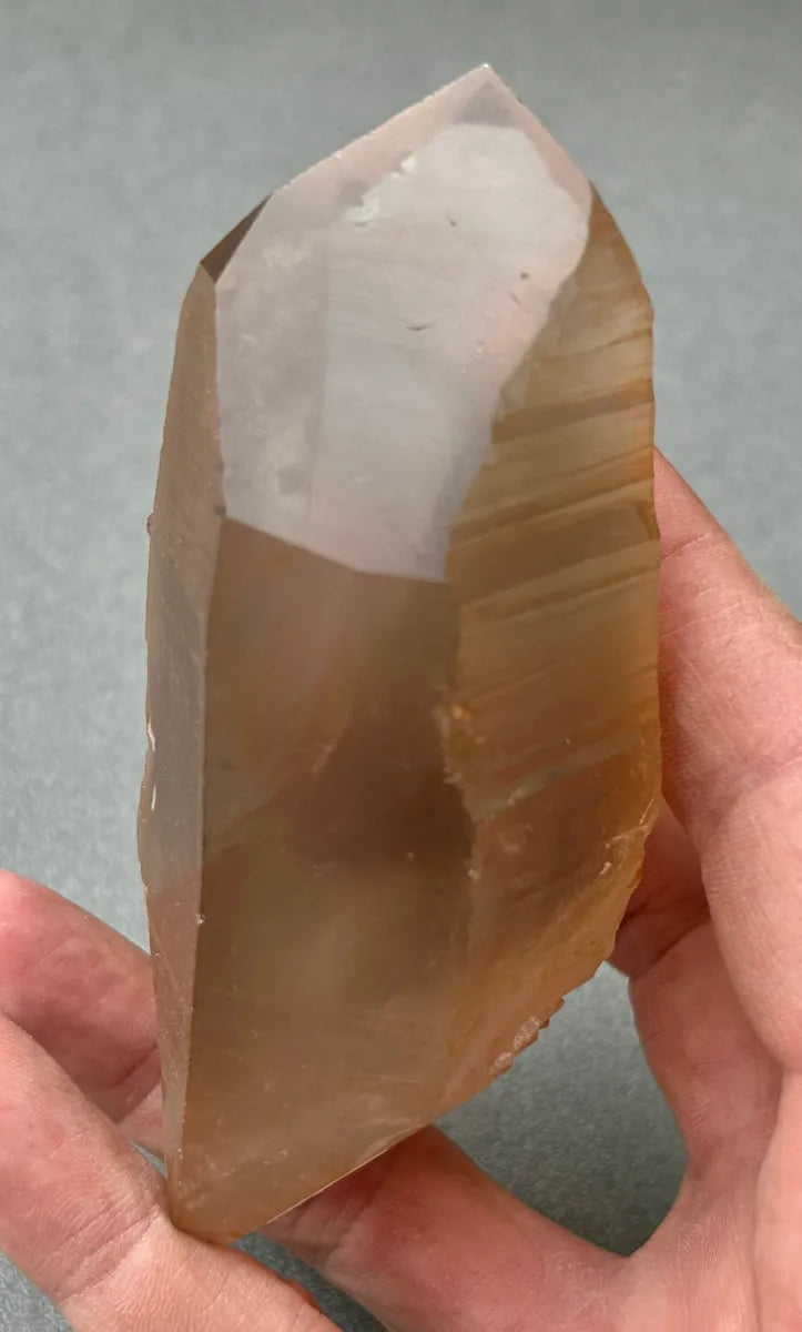 Smokey Lemurian Quartz Point