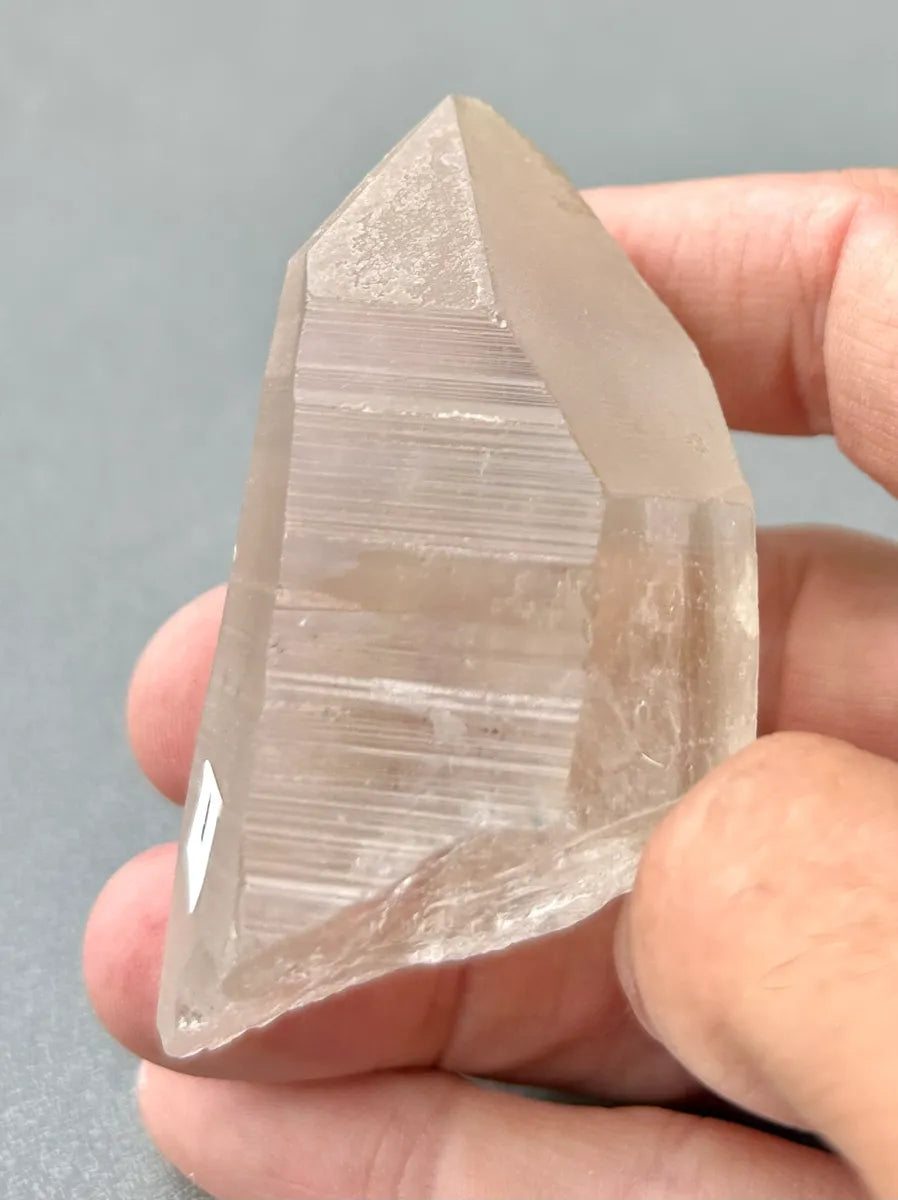 Smokey Lemurian Quartz Point