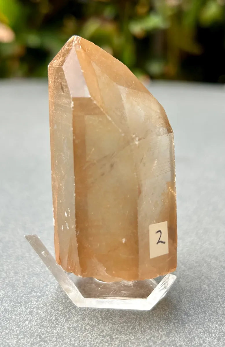 Smokey Lemurian Quartz Point