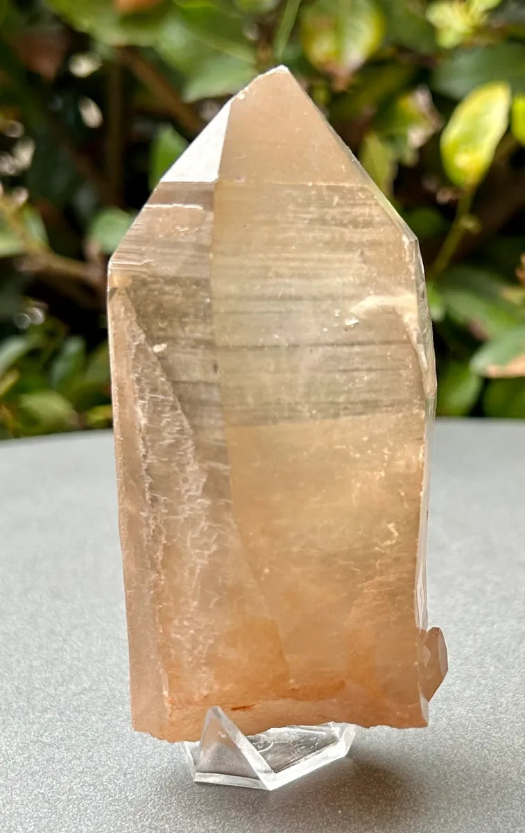 Smokey Lemurian Quartz Point