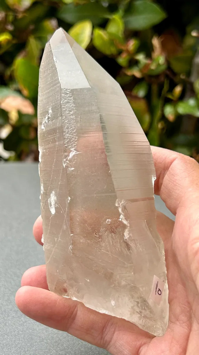 Smokey Lemurian Quartz Point