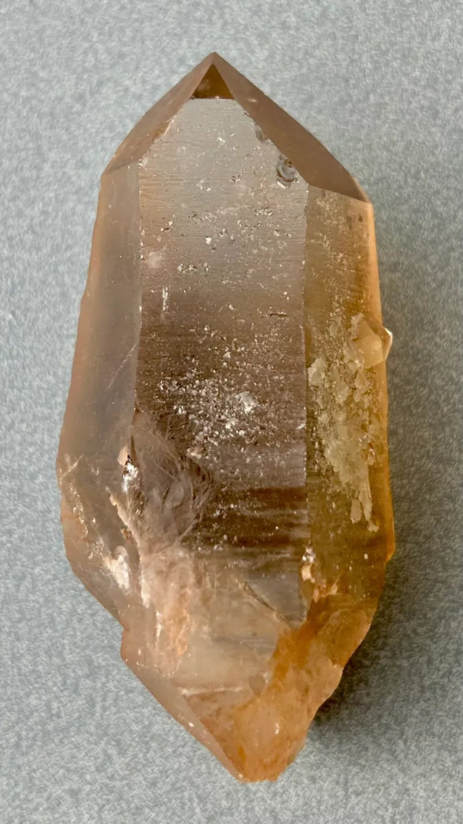 Smokey Lemurian Quartz Point
