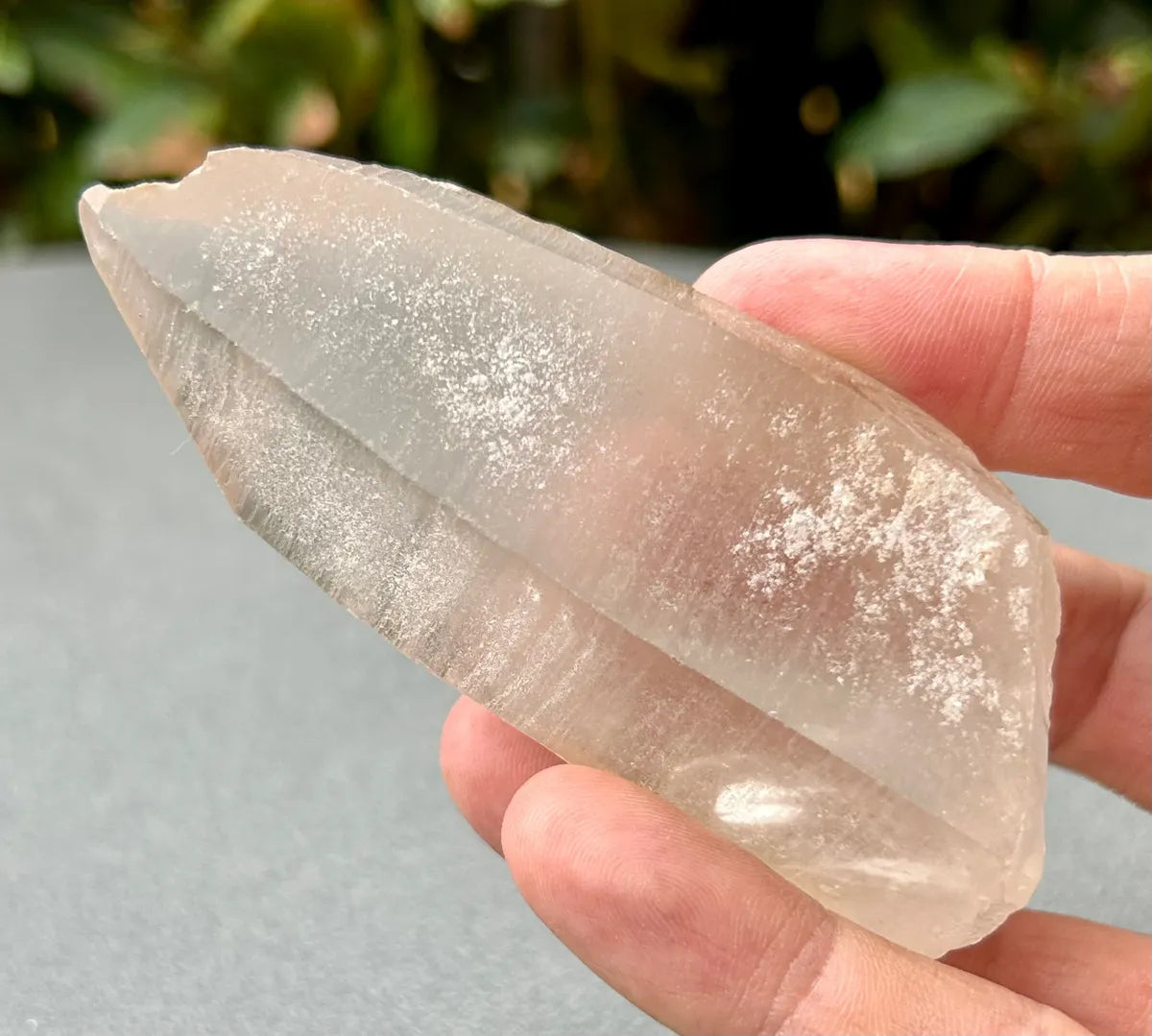 Smokey Lemurian Quartz Point
