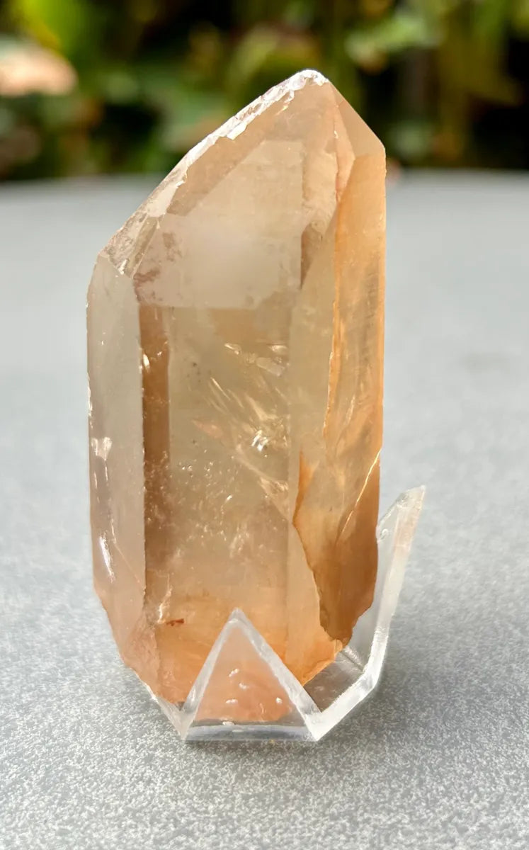 Smokey Lemurian Quartz Point