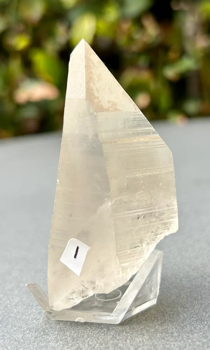 Smokey Lemurian Quartz Point