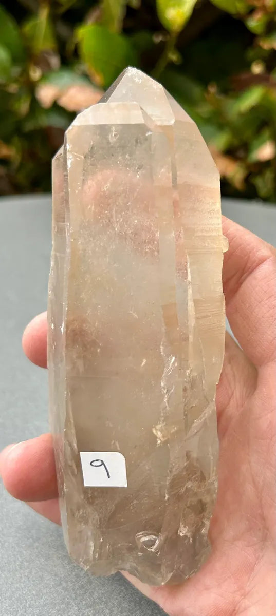 Smokey Lemurian Quartz Point