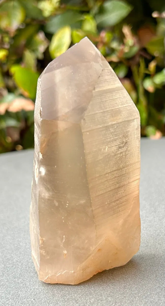 Smokey Lemurian Quartz Point
