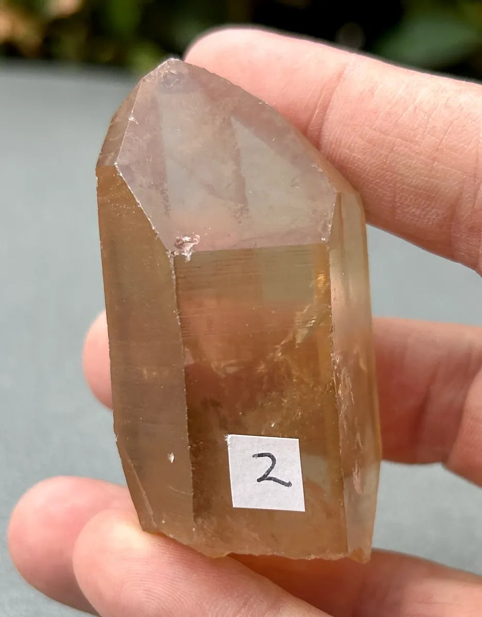 Smokey Lemurian Quartz Point