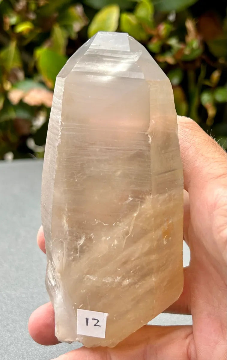 Smokey Lemurian Quartz Point