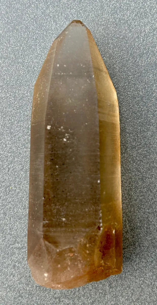 Smokey Lemurian Quartz Point