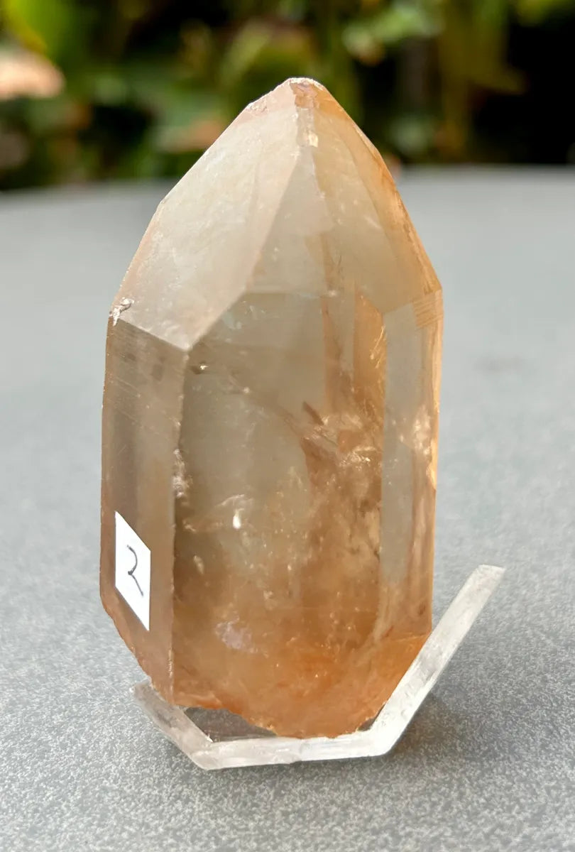 Smokey Lemurian Quartz Point