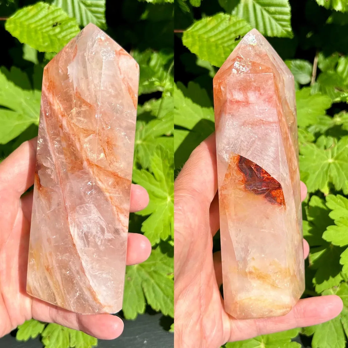 Hematoid Quartz Tower