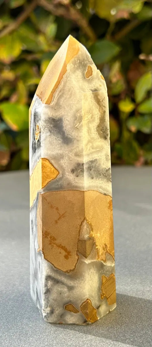 Mosaic Chalcedony Quartz Tower (2)