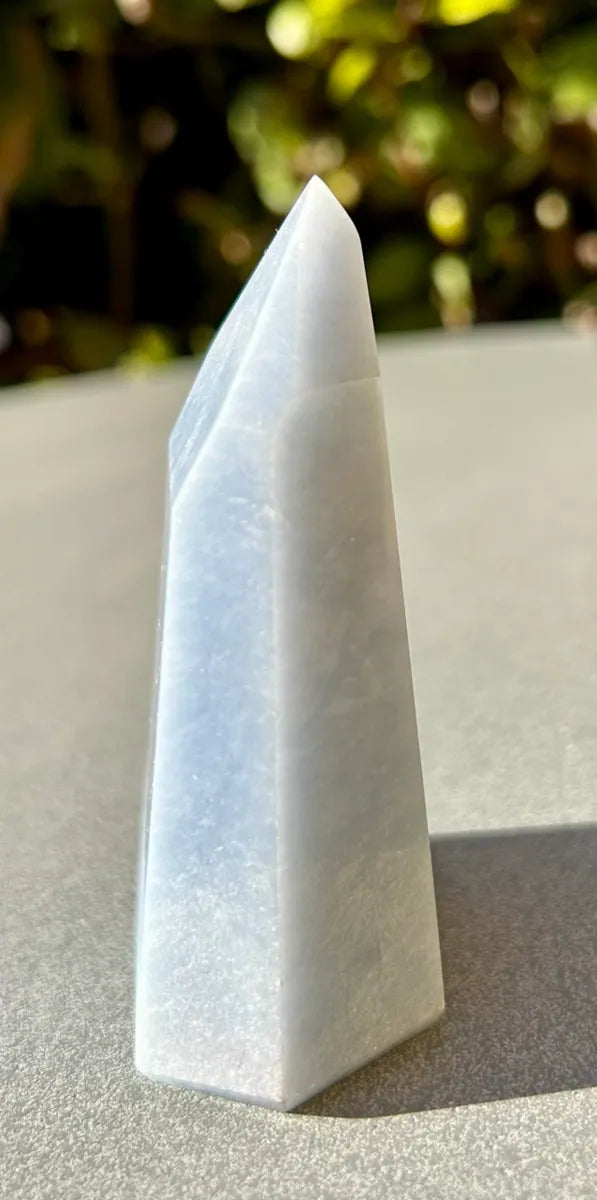 Polished Angelite Tower (4)