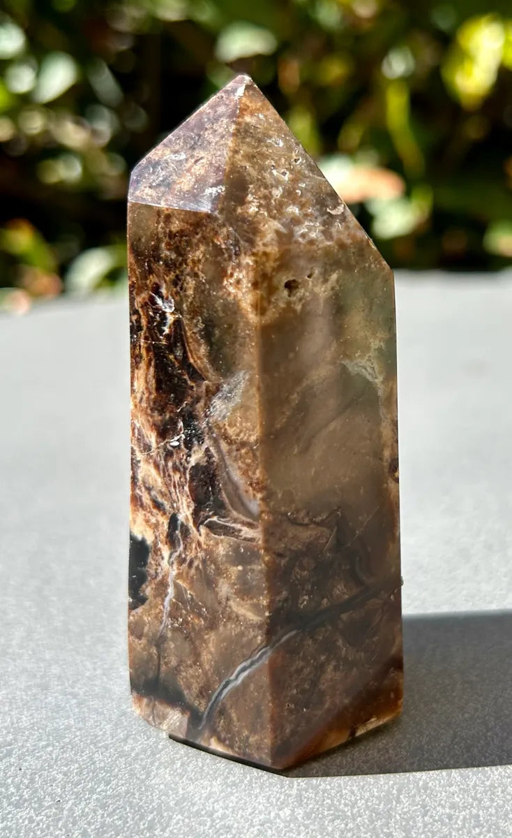 Polished Black Opal Tower (4)