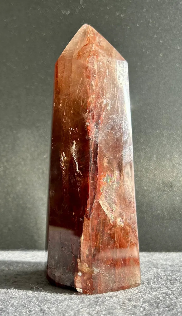 Hematoid Quartz Tower