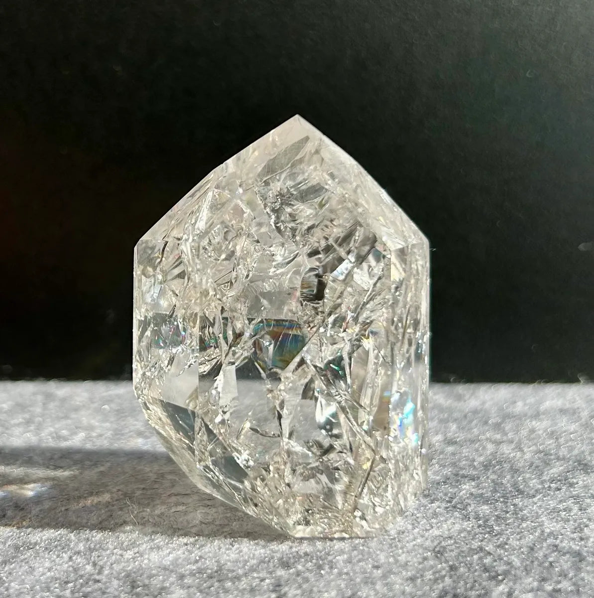 Polished Fire & Ice Quartz (8)