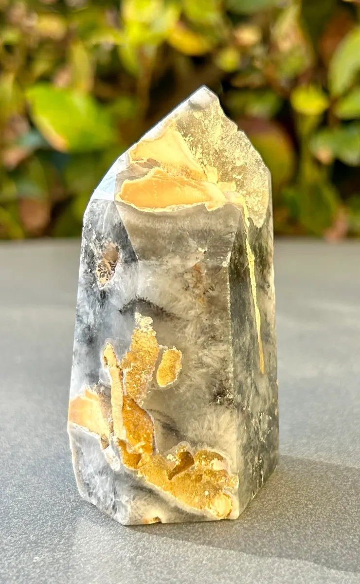 Mosaic Chalcedony Quartz Tower (3)
