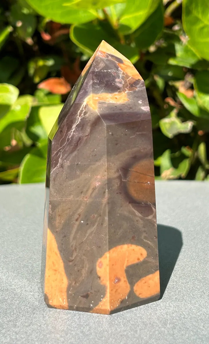 Leopardskin Jasper Tower