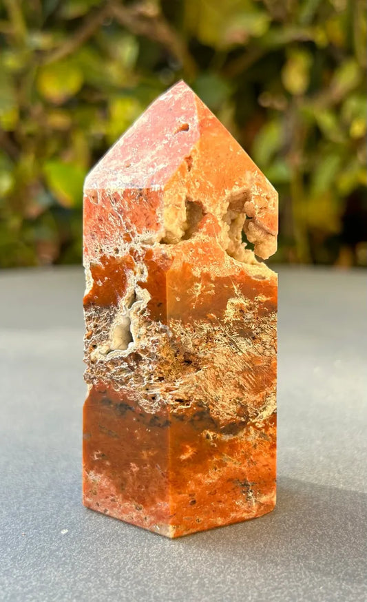 Apatite in Calcite Tower