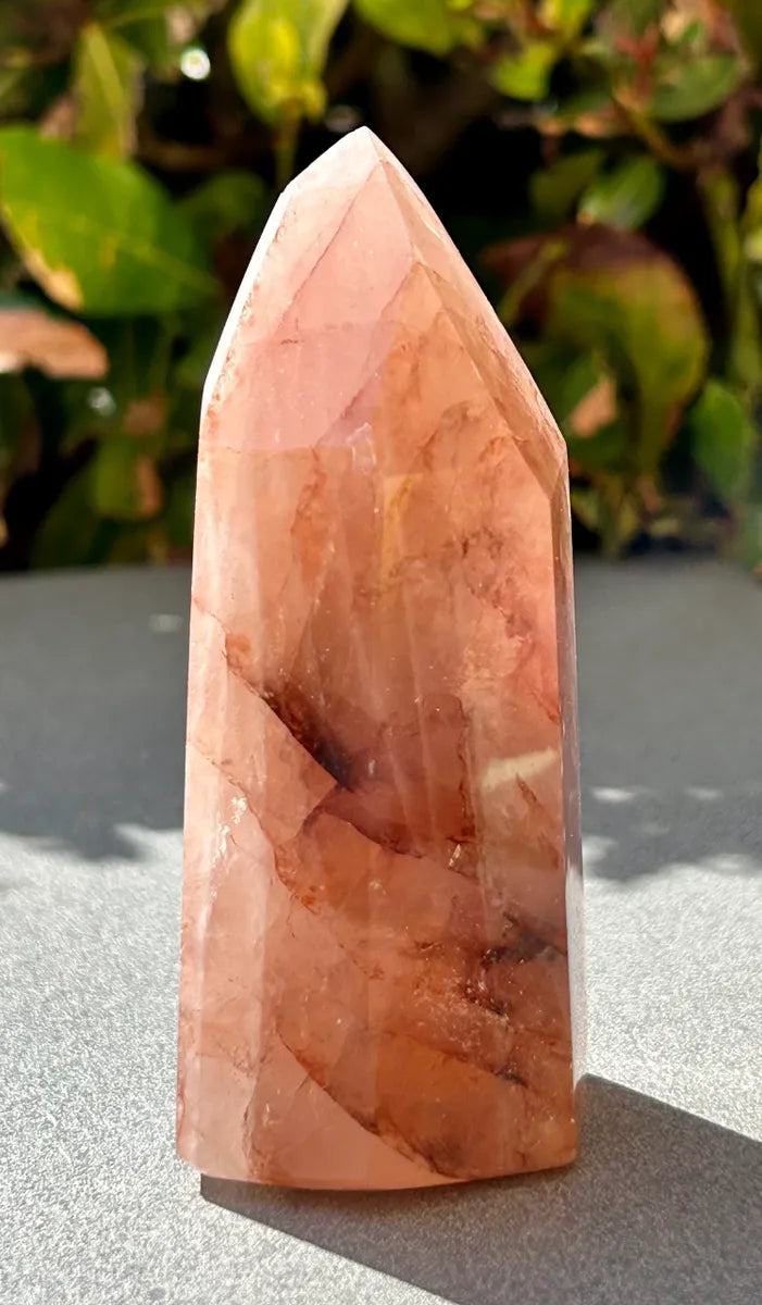 Hematoid Quartz Tower 