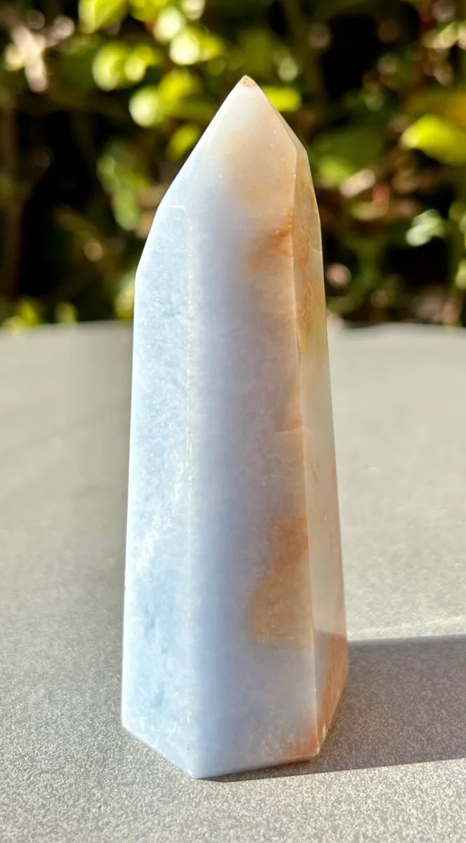 Polished Angelite Tower (6)