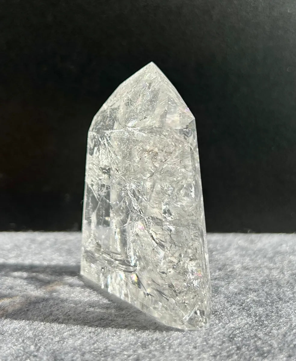 Polished Fire & Ice Quartz (2)