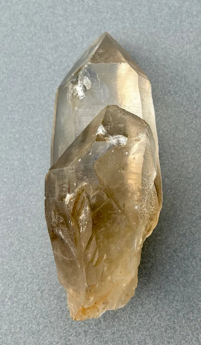 Smokey Lemurian Quartz Point
