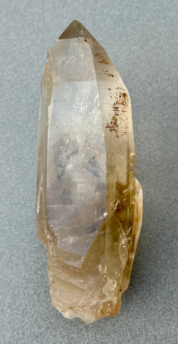 Smokey Lemurian Quartz Point