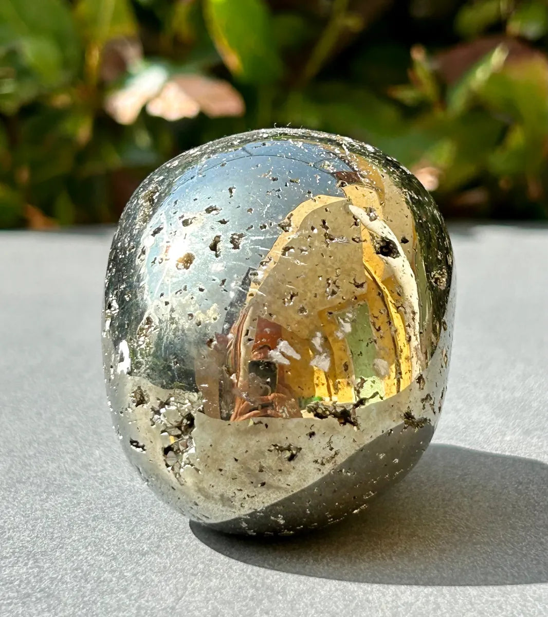 Pyrite Skull