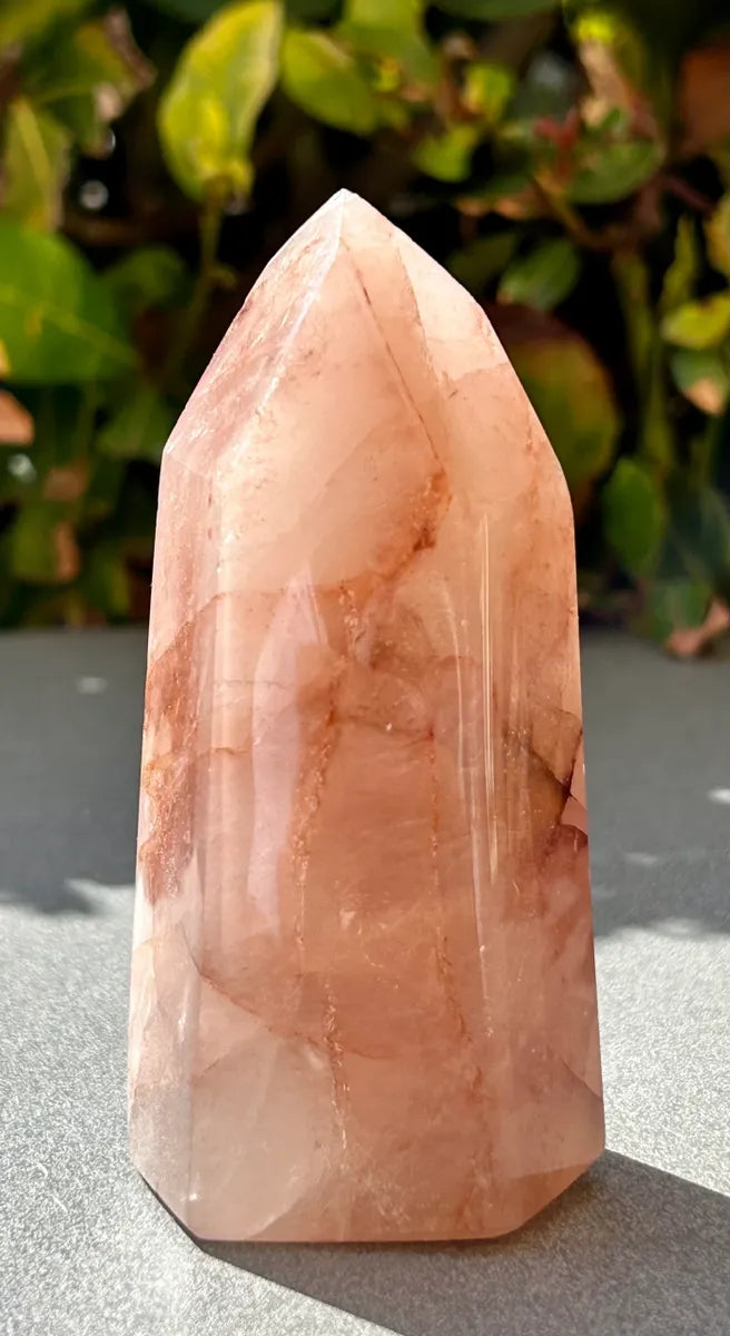 Hematoid Quartz Tower 